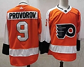 Philadelphia Flyers 9 Ivan Provorov Orange With Black Name Adidas 2020-21 Stitched Jersey,baseball caps,new era cap wholesale,wholesale hats